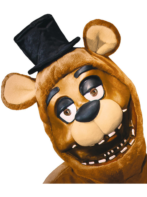 Child's Freddy 3/4 Mask - Five Nights at Freddys – Halloween Hallway