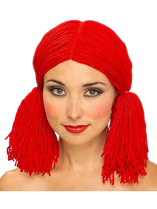 Raggedy Anne Yarn Wig
