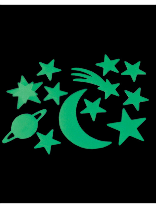 Glow In The Dark Star and Moon Stickers