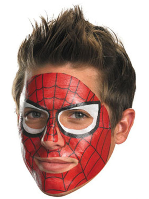 Spiderman Face Tattoo