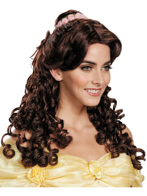 Adult's Belle Beauty And The Beast Wig