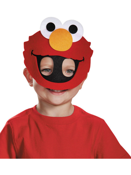 Red Elmo Sesame Street Half Mask