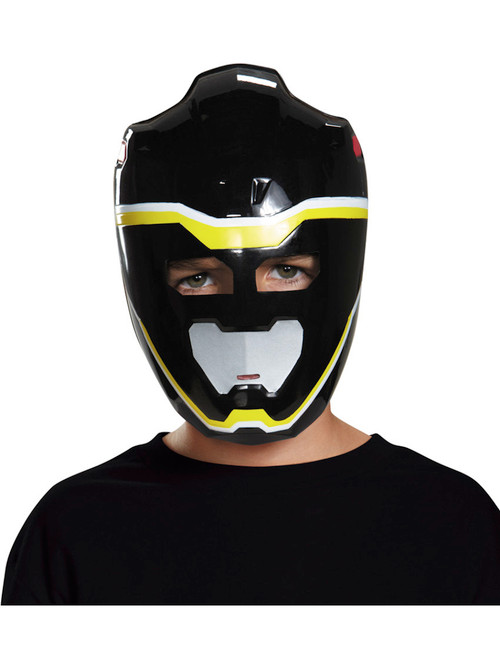 Childs Black Mighty Morphin Power Rangers Mask