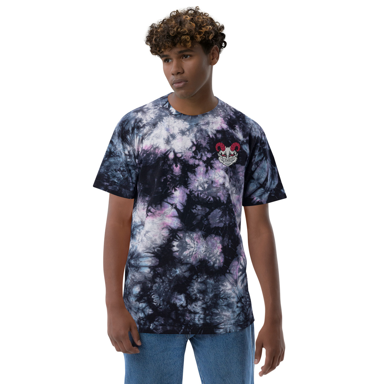 Oversized tie-dye t-shirt - L2Isaac Merch Store