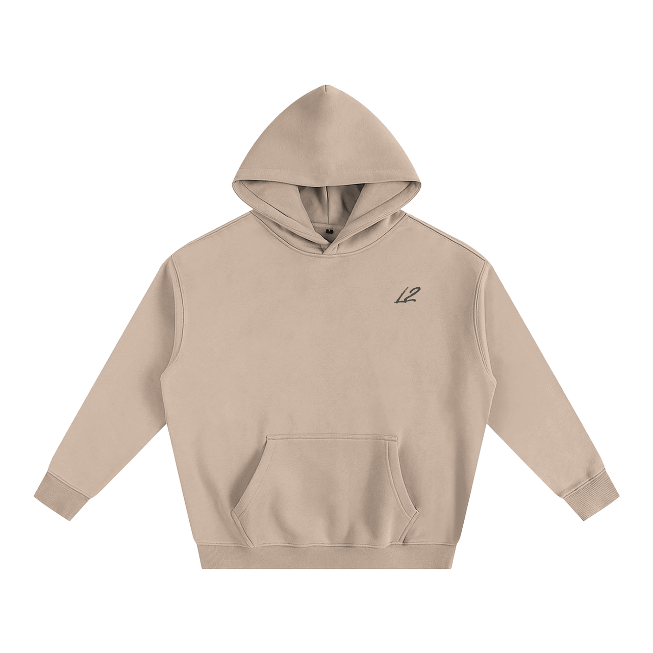 Sandstone] Basic Oversized Hoodie - L2Isaac Merch Store