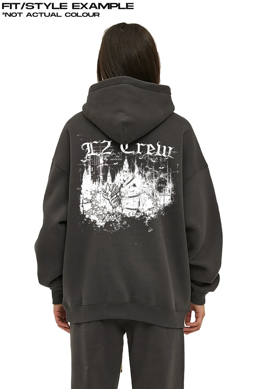Black] Basic Oversized Hoodie - L2Isaac Merch Store