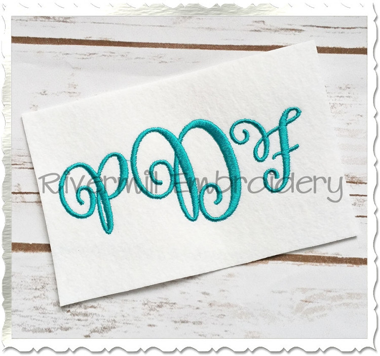Carried Away Machine Embroidery Font Rivermill Embroidery
