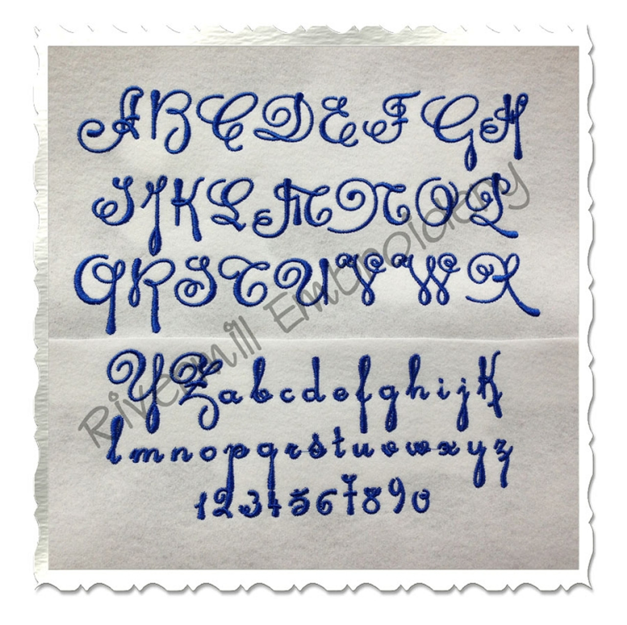 fonts alphabet cursive