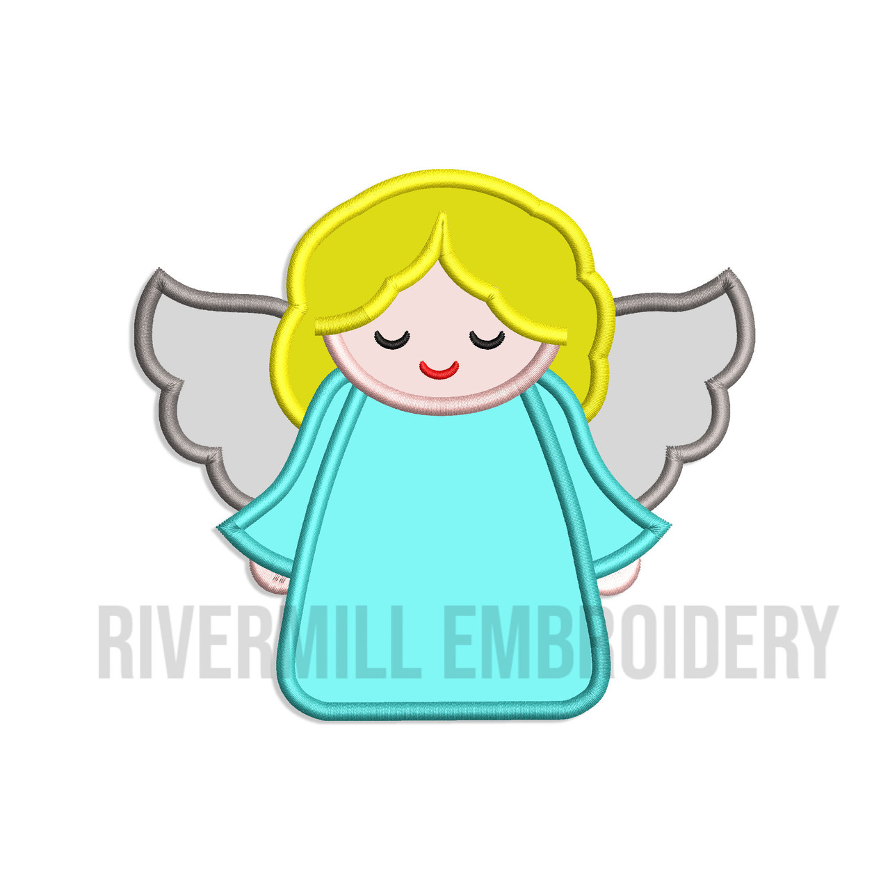 Angel Applique Machine Embroidery Design Rivermill Embroidery angel-applique-machine-embroidery-design-rivermill-embroidery