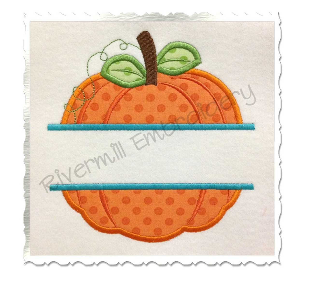 Pumpkins Pumpkin Trio Sketch Machine Embroidery Design - Rivermill  Embroidery