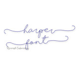 Small Harper Vintage Stitch Machine Embroidery Alphabet - Rivermill ...