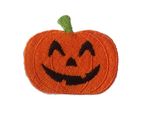 Small Jack O Lantern Filled Machine Embroidery Design