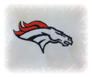 Bronco Horse Head Machine Embroidery Design