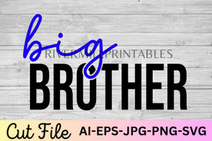 Big Brother SVG AI EPS Cut File