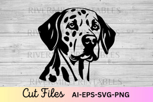 Dalmatian Dog SVG Cut File