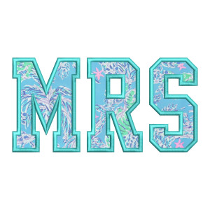 MRS Applique Machine Embroidery Design