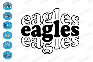 Eagles SVG PNG EPS DXF PDF JPG