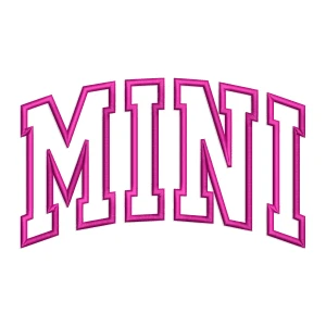 Arched Applique MINI Machine Embroidery Design