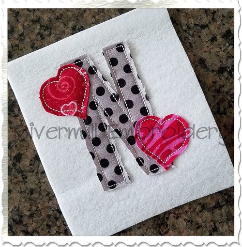 Mini Heart embroidery design – Designs By Babymoon