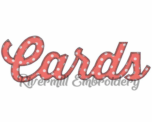 Cards Blanket Stitch Machine Embroidery Design