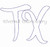 Raggy Applique Texas "TX" Machine Embroidery Design (Version 2)