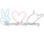 Raggy Applique Peace Love West Virginia Machine Embroidery Design