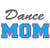 Dance Mom Applique Machine Embroidery Design
