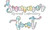 Summer Script Raggy Applique Machine Embroidery Alphabet