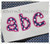 Small 2 Inch Cheri Candlewick Applique Machine Embroidery Alphabet