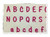 Small Mini Candy Machine Embroidery Font Alphabet - 1/2" & 3/4"