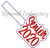 Senior 2020 In The Hoop Snap Tab Key Fob Machine Embroidery Design