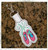 Ballet Shoes In The Hoop Snap Tab Key Fob Machine Embroidery Design