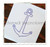 Scribble Sketch Anchor Machine Embroidery Design
