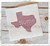 Vintage Sketch Style Texas Home Machine Embroidery Design