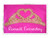 Applique Heart Shaped Crown Machine Embroidery Design