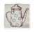 Redwork Vintage Style Coffee Pot Machine Embroidery Design