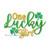 One Lucky Girl St. Patrick's Day Machine Embroidery Design