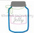 Applique Jelly Jar Machine Embroidery Design