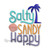 Salty Sandy Happy Machine Embroidery Design