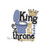 King Of The Throne Toilet Paper Machine Embroidery Design