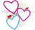 Applique Hearts with an Arrow Machine Embroidery Design