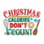 Christmas Calories Don't Count Machine Embroidery Design