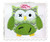 Zombie Owl Applique Machine Embroidery Design