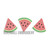 Watermelon Trio Sketch Machine Embroidery Design (Style 2)