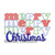 Merry Christmas Sketch & Bean Stitch Machine Embroidery Design