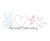 Raggy Applique Peace Love Cupid Machine Embroidery Design