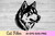 Husky Dog SVG AI EPS Cut File