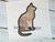 Applique Sitting Cat Machine Embroidery Design