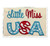 Applique Little Miss USA Machine Embroidery Design