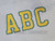 Small Varsity Diamond Edge Applique Machine Embroidery Font